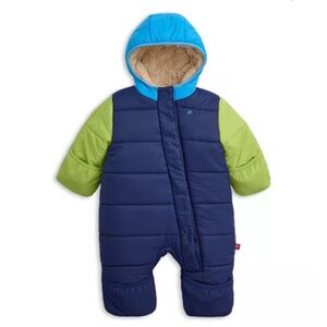 Magnetic Me Blue and Green Snowsuit/ Pram Suit - Baby